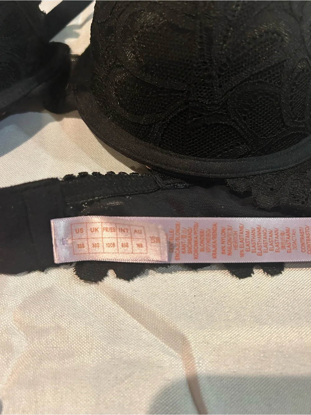 Savage x Fenty Savage Not Sorry Lightly Lined Lace Balconette bra